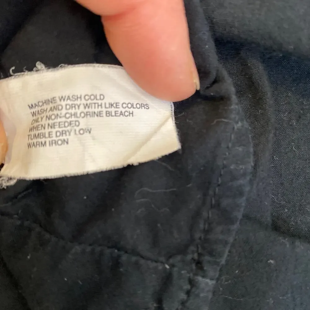 Baby GAP Factory Black & White Sleeveless Embroidered A-Line Dress EUC Sz 4T - Picture 7 of 7